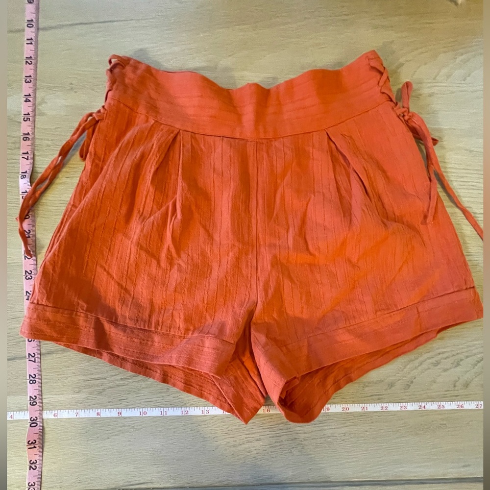 Lost + Wander Orange Shorts